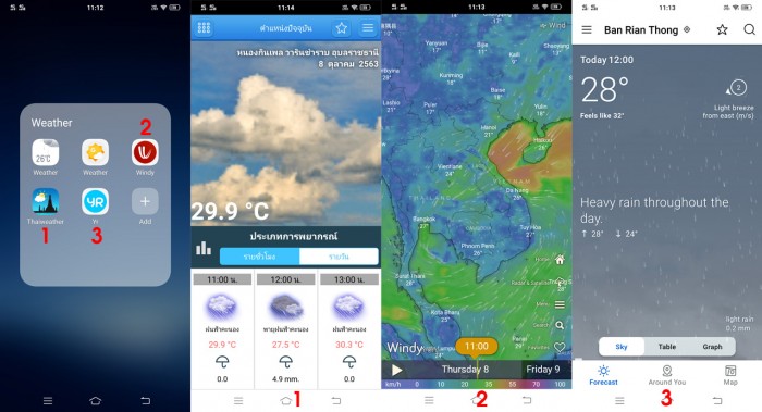 weather apps