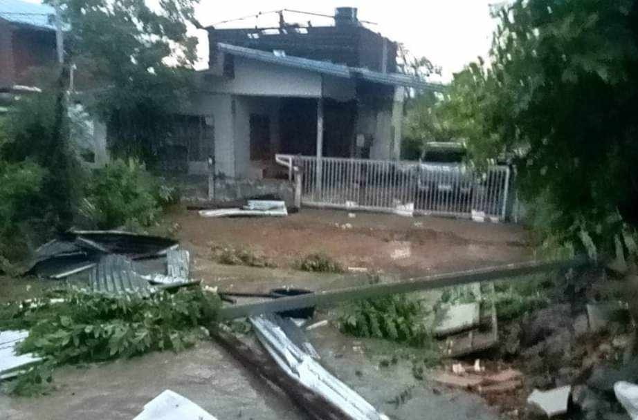 rainny storm ubon