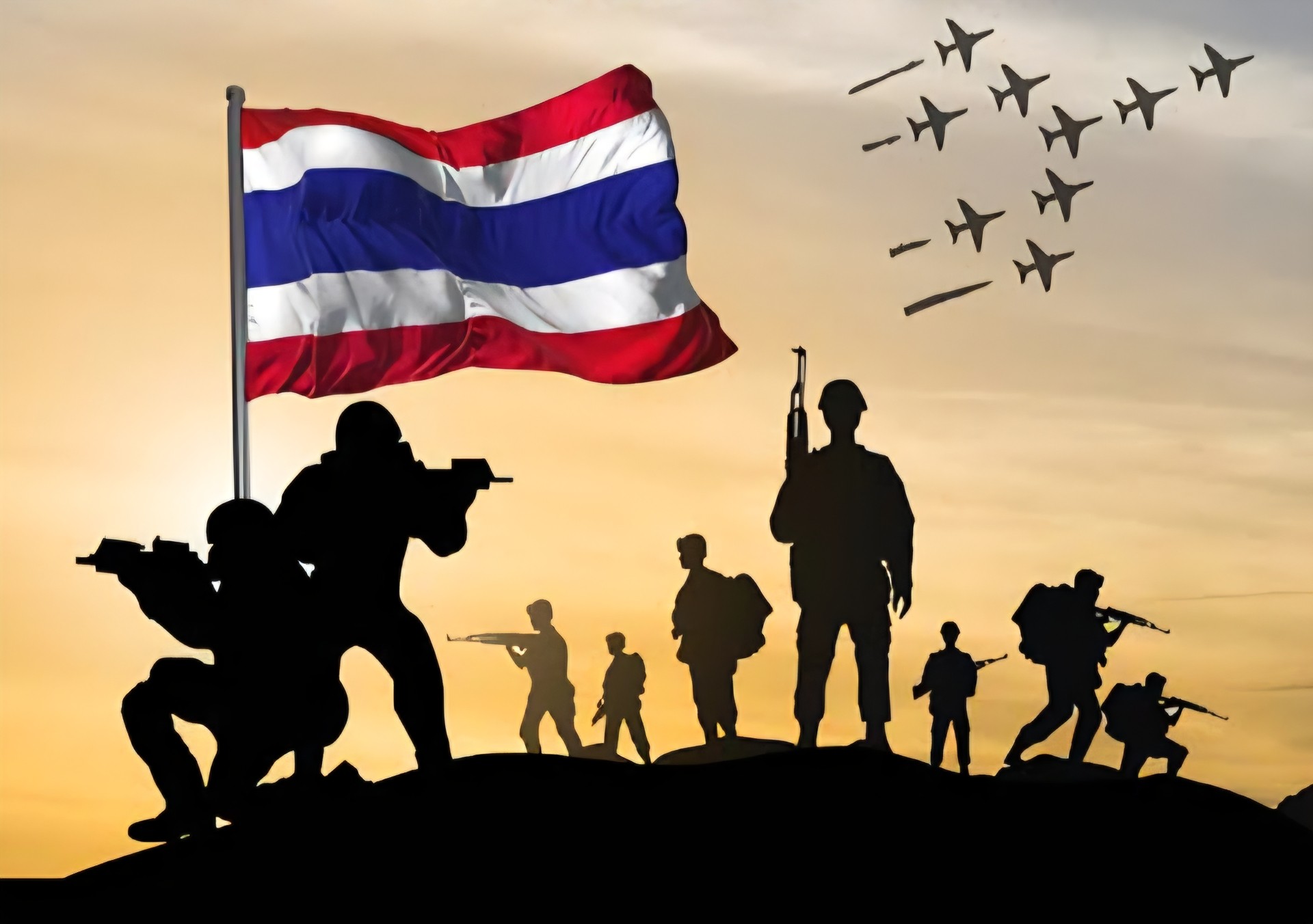 Thailand pray for peach