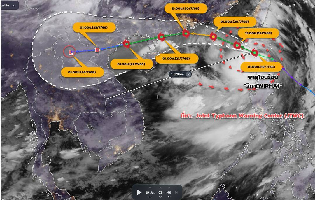forecast 19 07 2568 2