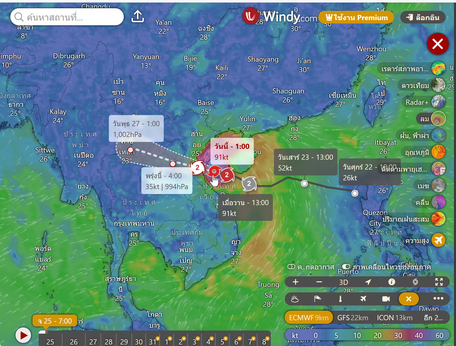 forecast 24 08 2568 2