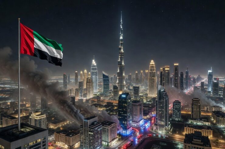 explosions dubai UAE