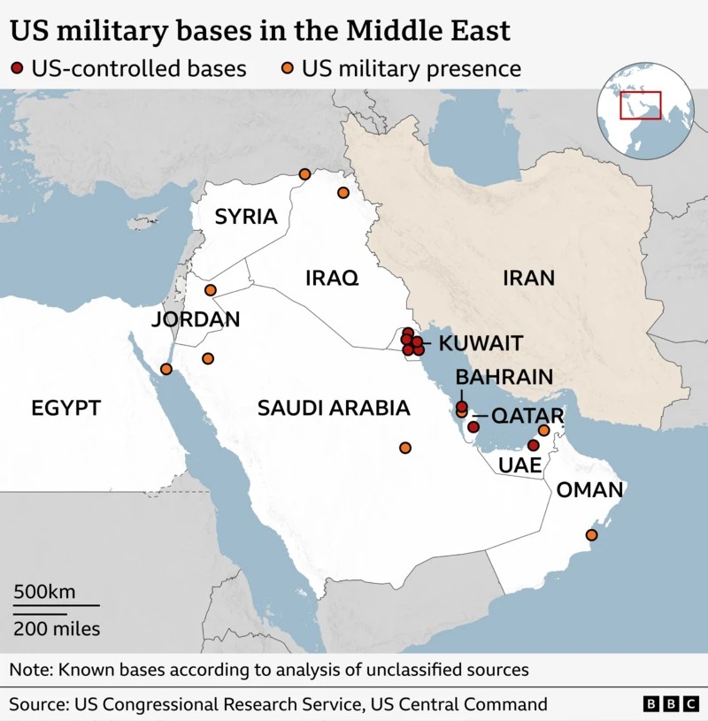 map of war middle east
