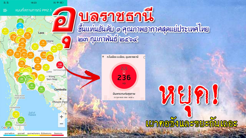 PM2.5Ubon